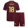 AS Roma Matias Soule #18 Heimtrikot 2024-25 Kurzarm (+ kurze hosen)